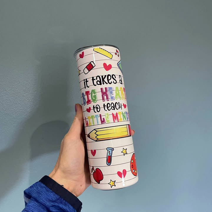 Personalised 20oz Teacher Tumbler: Design 1