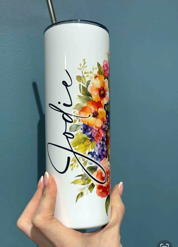 Personalised 20oz Steel Horse Tumbler 2