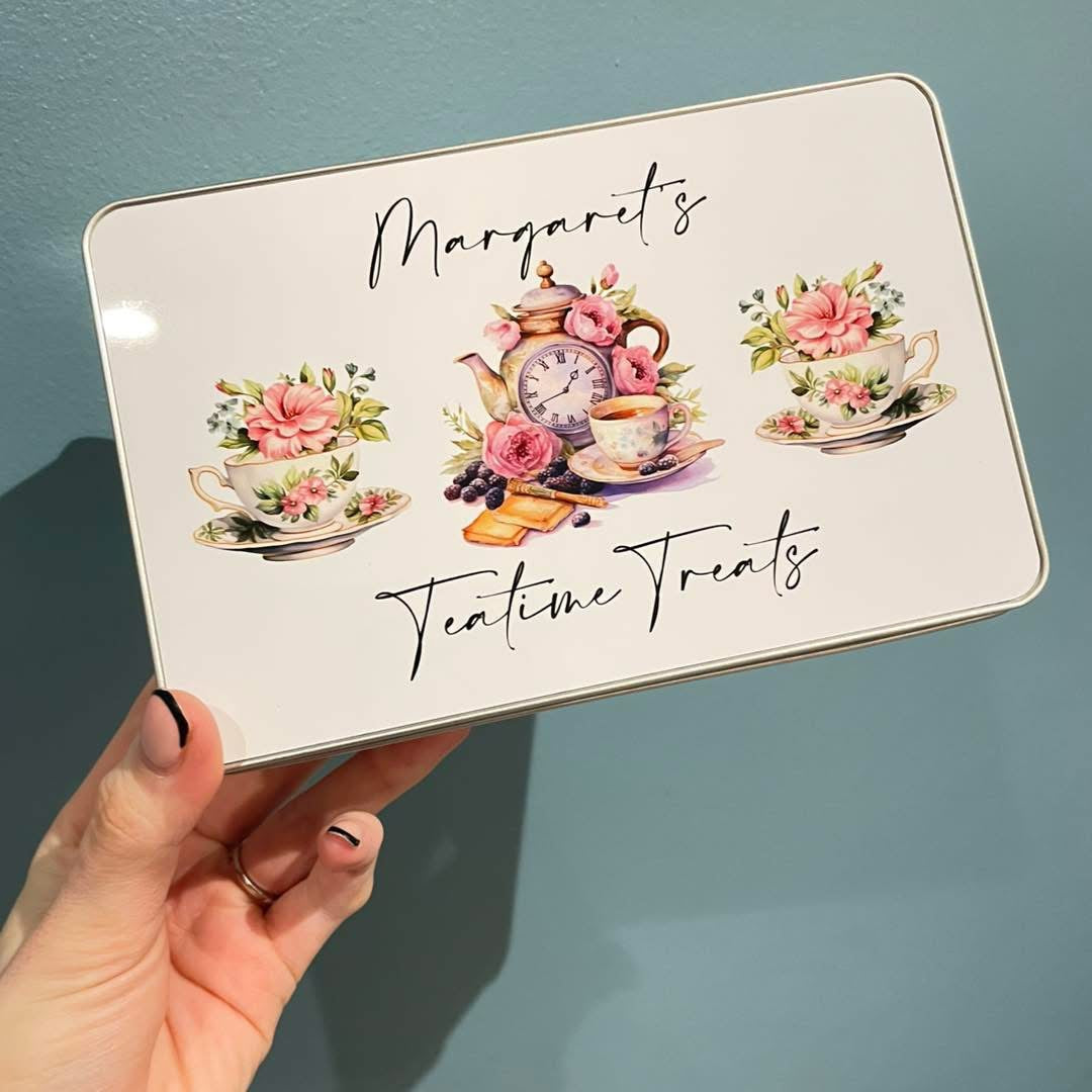 Personalised Teatime Treats Tin
