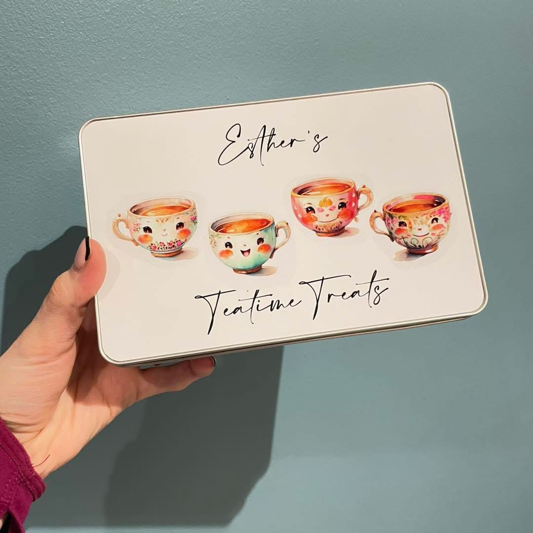 Personalised Teatime Treats Tin