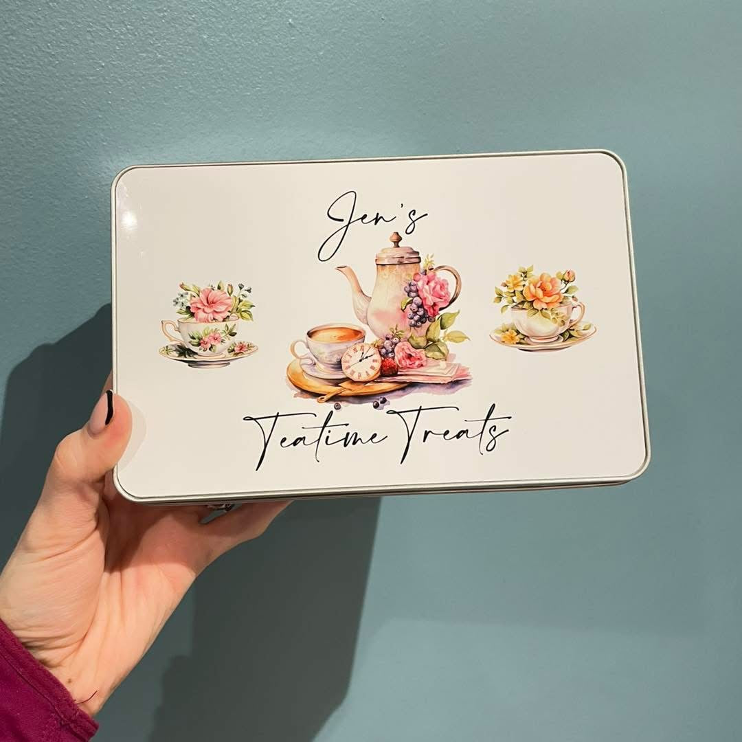 Personalised Teatime Treats Tin