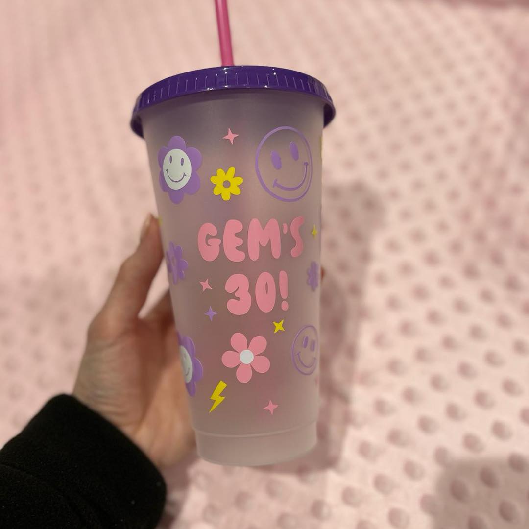 Personalised 24oz Tumbler with design