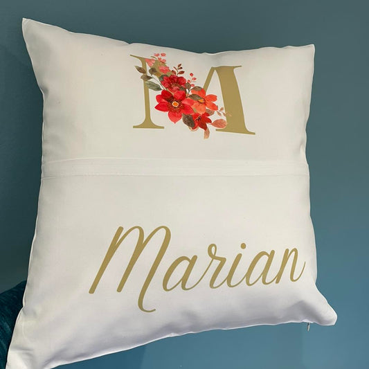 Personalised Letter & Name Cushion