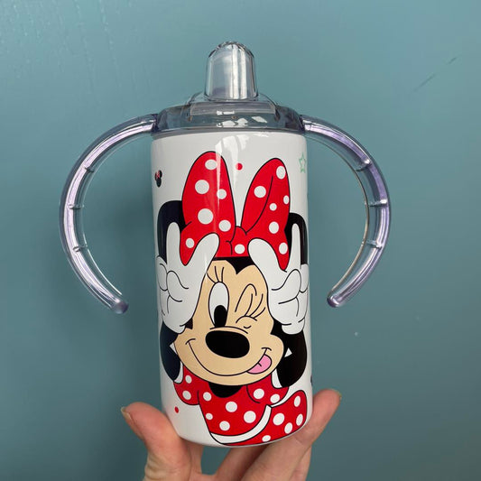 Kids Personalised 12oz Steel Mouse Tumbler