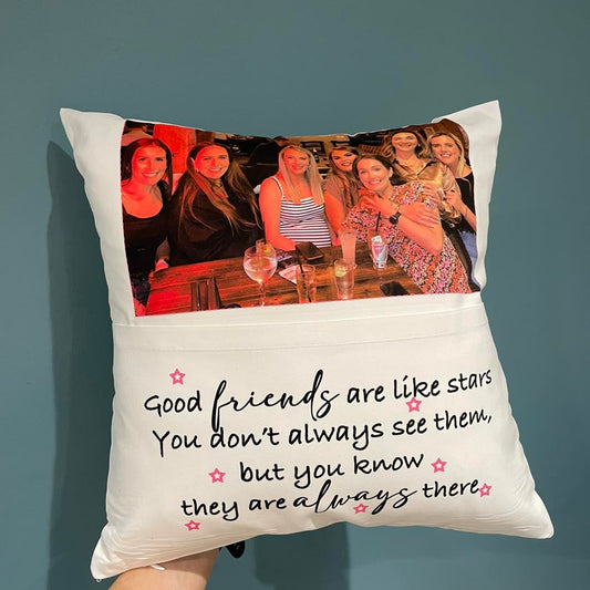 Personalised Good Friends Cushion