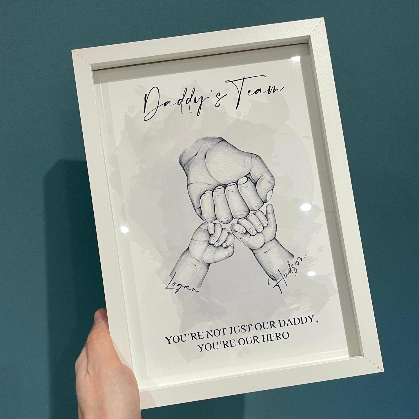Personalised Dads Team Print