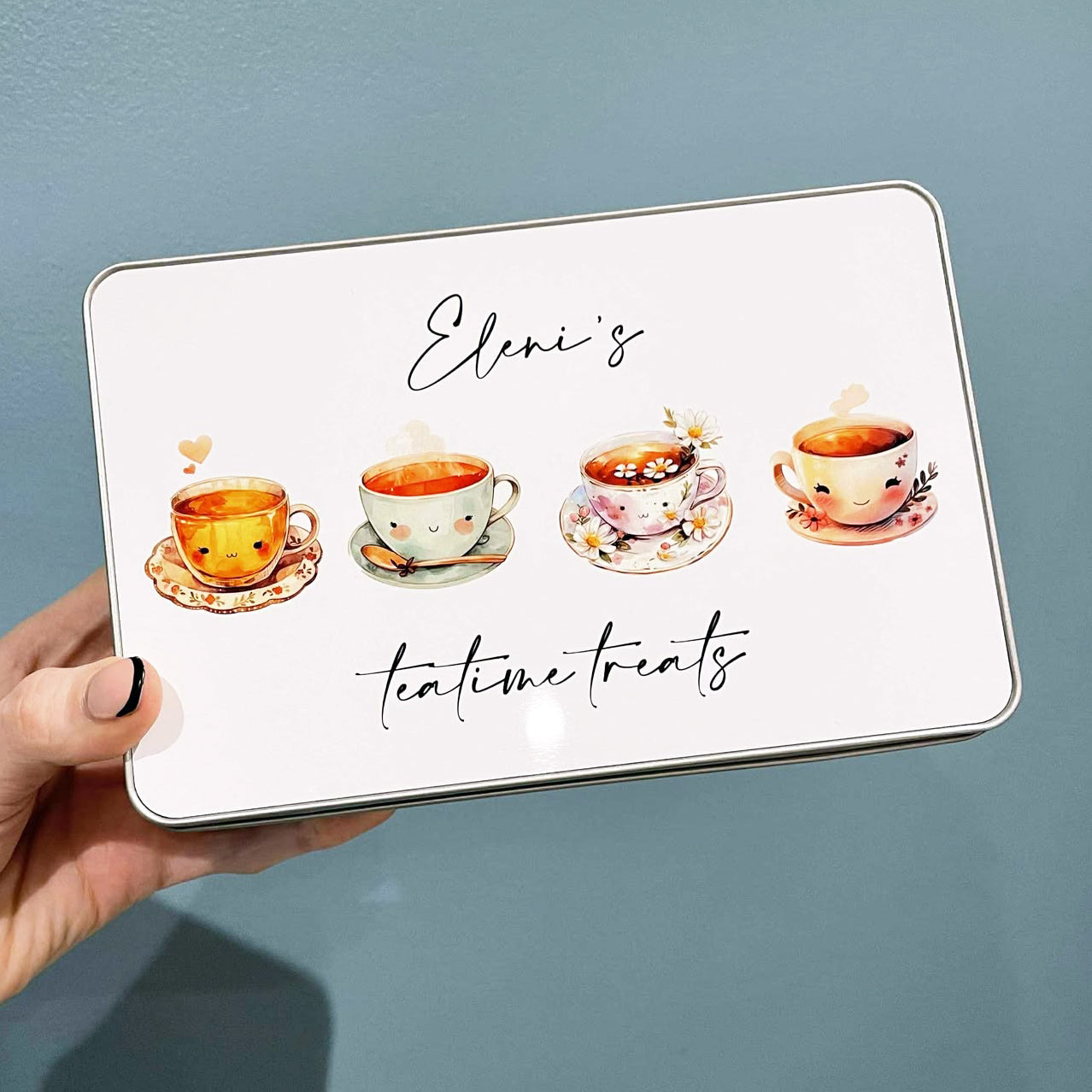 Personalised Teatime Treats Tin
