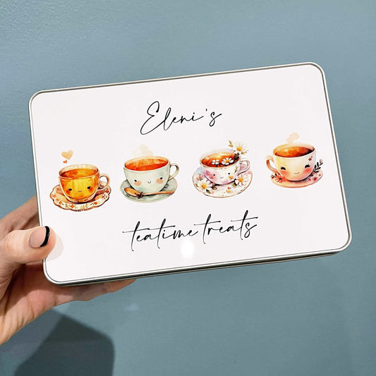 Personalised Teatime Treats Tin