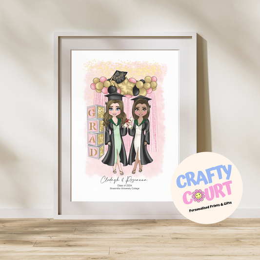 Personalised Graduation Print