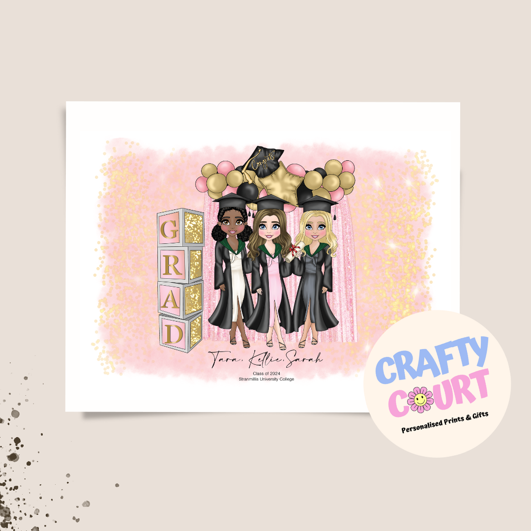 Personalised Graduation Print
