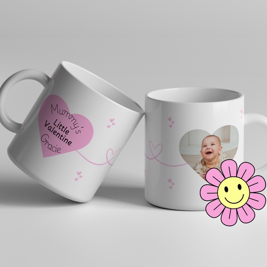 Personalised Valentines Mug: Little Valentine