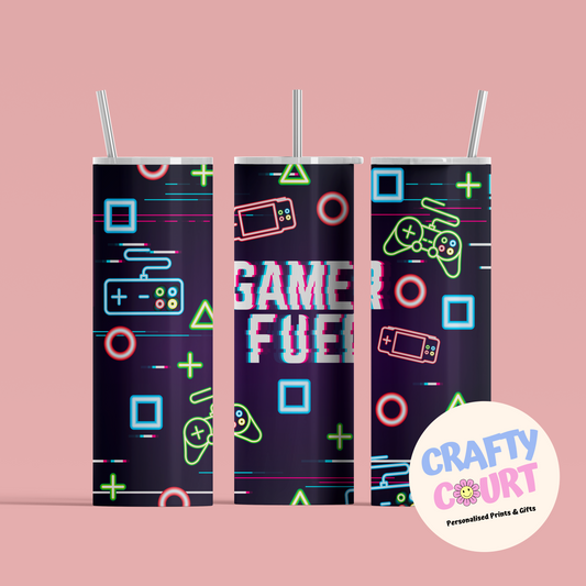 20oz Steel Gamer Fuel Tumbler