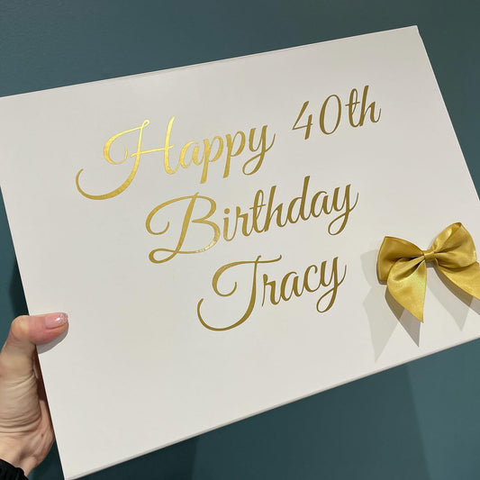 Large Personalised Gift Box
