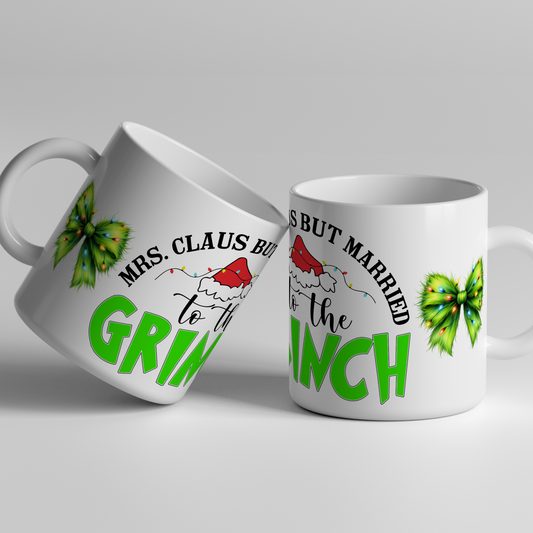 Mrs Claus Christmas Mug
