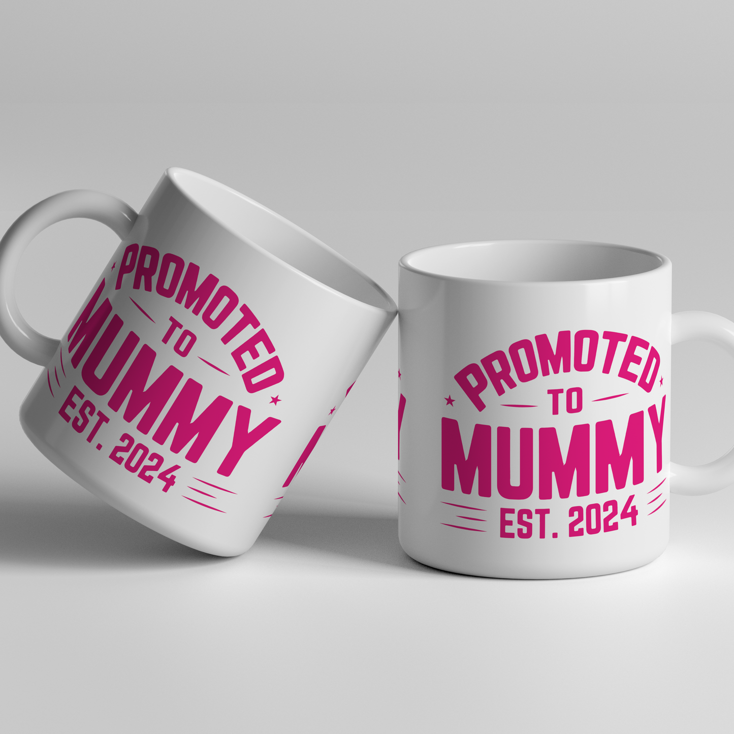 Promoted to Mummy, Daddy & More Mug