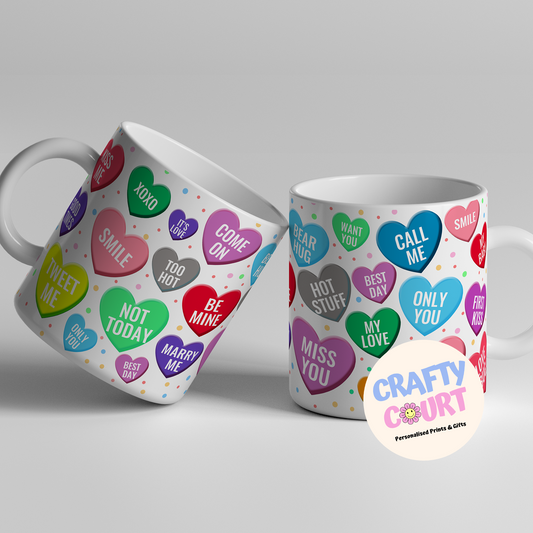 Love Hearts Mug